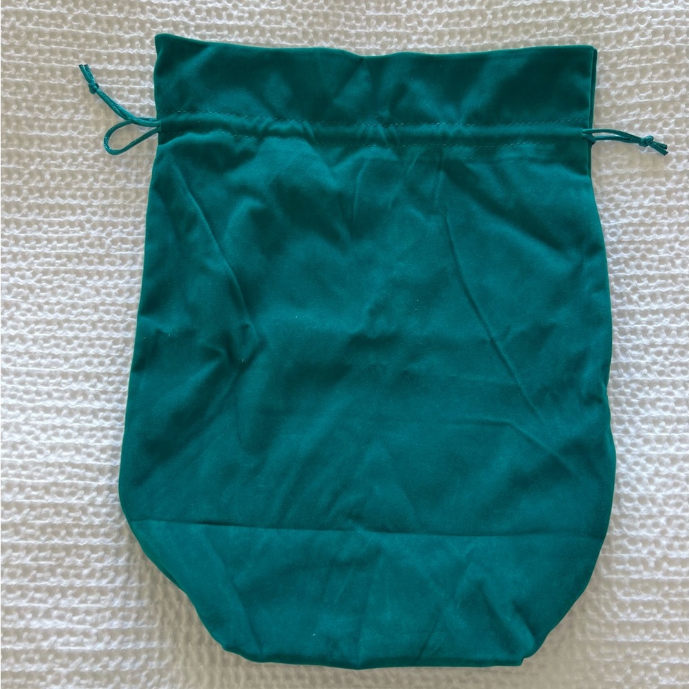 Drawstring Velvet Pouch, 10x13”